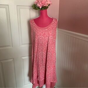 Coral XXL Mododoc Tank Dress